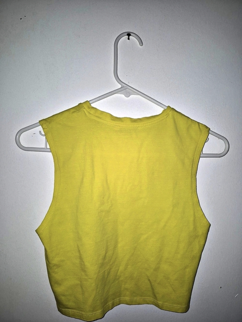 Zara Yellow Muscle Tee - Picture 2 of 2